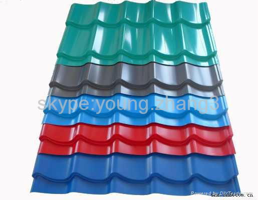 Corrugated iron sheet 2