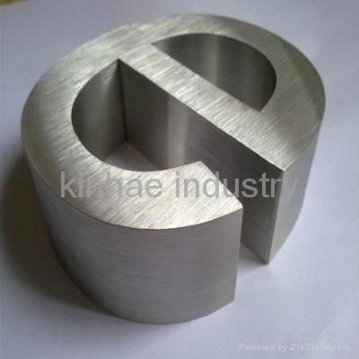 Polished Stainless Steel Letter