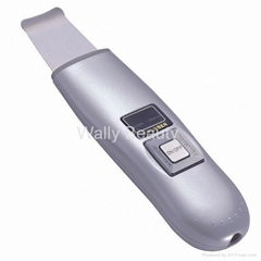 Sonic skin scrubber skin cleaning machine