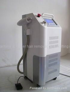 2 IN 1 YAG laser system for tattoo removal+skin rejuvenation