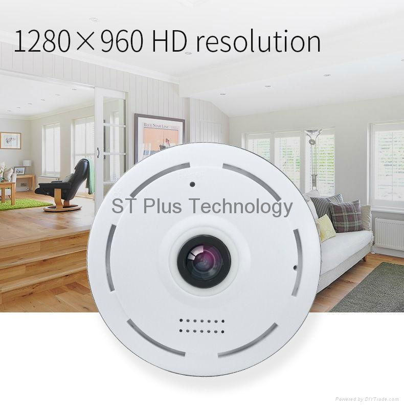 360 Panoramic Home & Office HD Security IP Camera Wireless Mini CAM 2