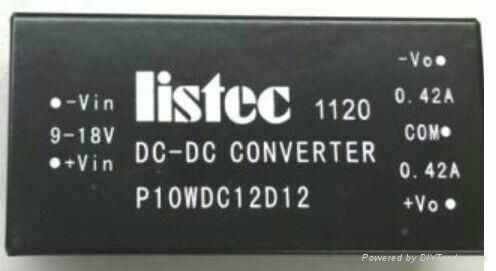 LISTEC dc/dc ac/dc 电源模块DC转换器 3