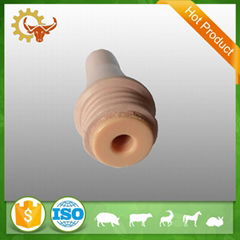 2016 hot product Natural silicone peach feeder teat