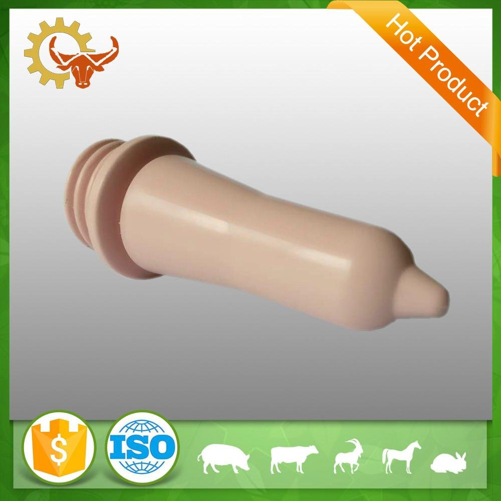 2016 hot product Natural silicone peach feeder teat 3