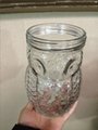 貓頭鷹玻璃儲物罐 2