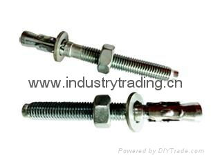 Wedge anchor for building hardware construction material 2