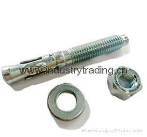 Wedge anchor for building hardware construction material 5