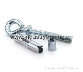 Eye expansion anchor of fastner for building construction hardware 3