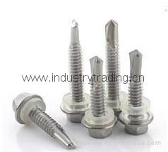 Hex head self-drilling screw for decoration building fastener 3