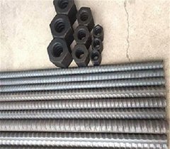 Solid threaded bar/post tensioning bar Dia40mm, PSB830 for railway construction
