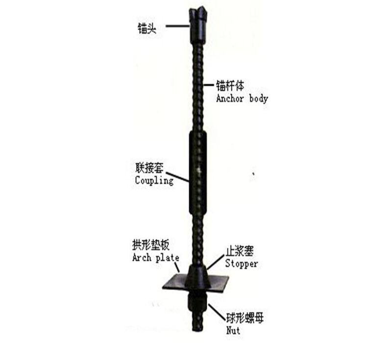 Self-drilling anchor bar for rock bolt 4
