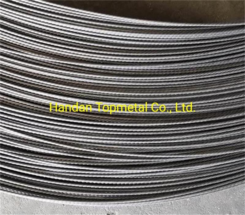 Prestressed  concrete steel wire(spiral ribbed) for building and construction 2