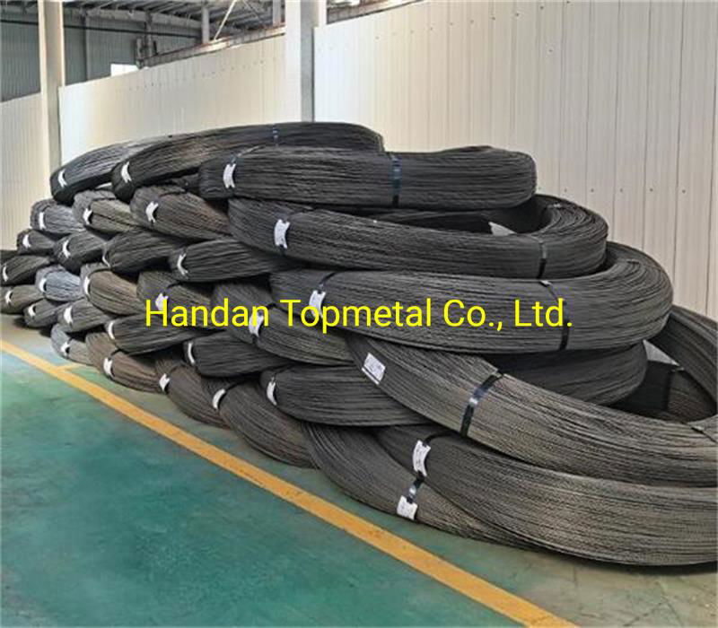 Prestressed  concrete steel wire(spiral ribbed) for building and construction 4