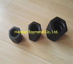 Nut for threaded screw bar/solid threaded bar/fully threaded bar