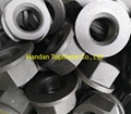 Coupler for threaded screw bar/solid threaded bar/fully threaded bar