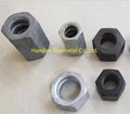 Nut for threaded screw bar/solid threaded bar/fully threaded bar