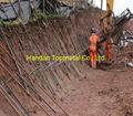 Threaded hollow bar for anchor bolt using in geotechnical, civil engineering 7