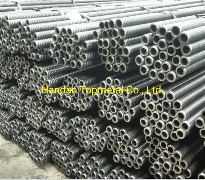 Self-drilling anchor bolt/threaded hollow bar for rock bolt