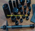 Threaded hollow bar anchor for geotechnical/underground engineering/spiling bolt