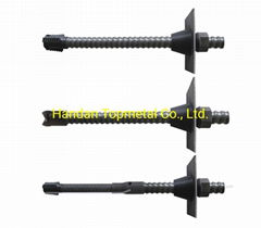 Hollow bar anchor for geotechnical/underground engineering/spiling bolt