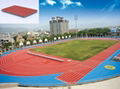 Track and Field Prefabricated Rubber Running Track Surface 1