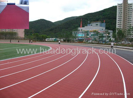 IAAF Certified Prefabricated Sports Running Track Surface 2