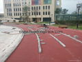 IAAF certified All Weather Condition Prefabricated Sport Running Track Surface 5