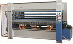 door hot press machine