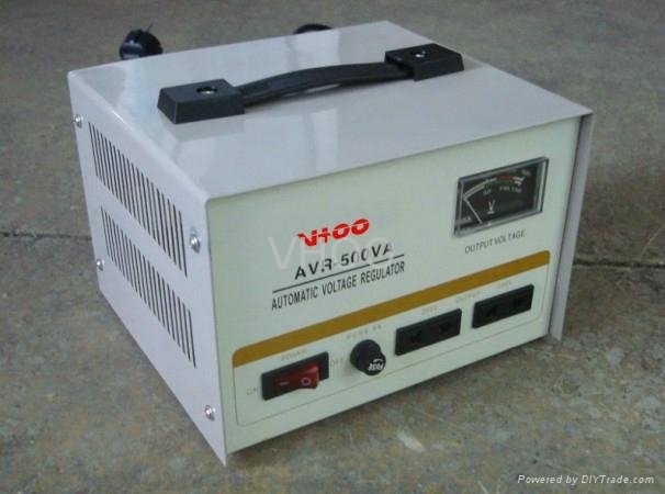 Relay type AVR series voltage regulators AVR-500VA