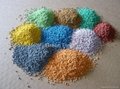 Colorful EPDM granules