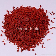 Red EPDM granules running track epdm