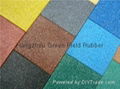 Playground EPDM rubber paver tile 2