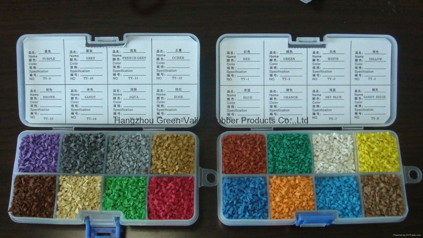 Colorful EPDM granules 4