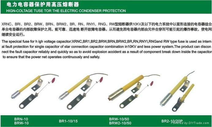 Electric Condenser Protection High Voltage Fuse  4