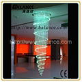 Meeting Room Sprial chandelier crystal chandelier(OFC-011), drop 2M len(OFC-012) 1