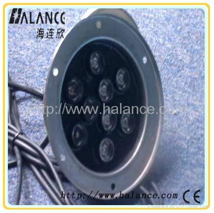 underwater aquarium light led for fountains, 3W RGB, IP68 2