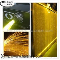 optic fiber waterfall curtain