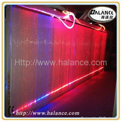 optic fiber waterfall curtain  2