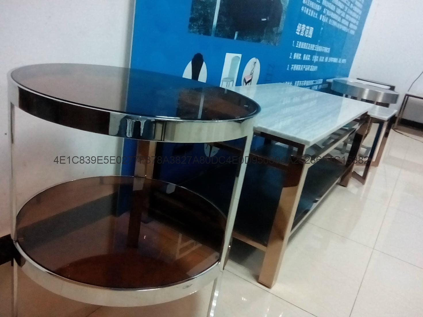 酒店不鏽鋼茶几架 4