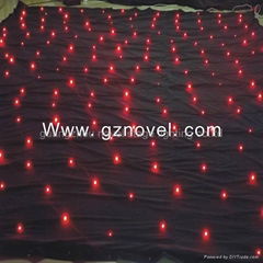 LED star cloth decoration wedding