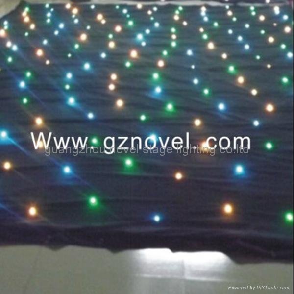  LED star cloth decoration wedding  5