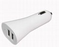 dual usb car charger for iphone, ipad