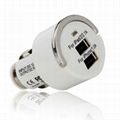 dual USB car charger 3.1A output for iphone can ipad 2