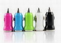 Mini USB car charger 5V/1.0A 1