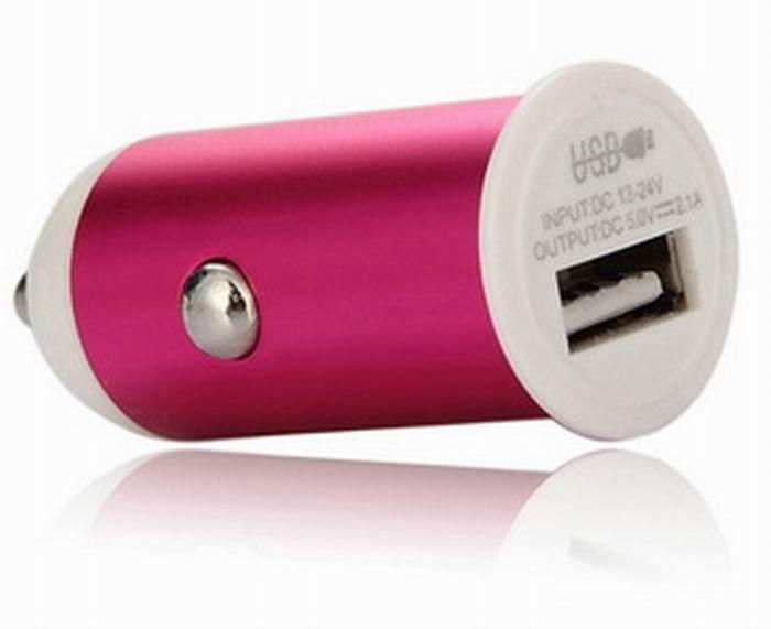 mini usb car charger for iphone, ipad, PDA, etc 2