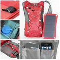 Solar backpack with water cup 8