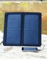 foldable solar panel charger 13W with support stan