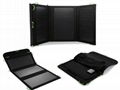 5V and 12V output, 20W foldable solar charger