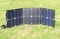 40W folding solar panel for outdoor activities