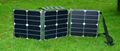 40W folding solar panel for outdoor